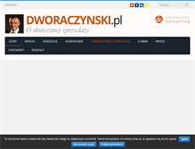 Tablet Screenshot of dworaczynski.pl
